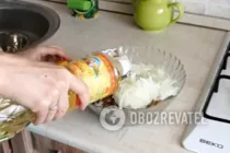 Салат с говяжьей печенью - Шаг 8 Салат с говяжьей печенью - Шаг 8