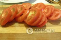 Омлет с помидорами - Шаг 5 Омлет с помидорами - Шаг 5