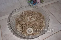 Салат с говяжьей печенью - Шаг 9 Салат с говяжьей печенью - Шаг 9