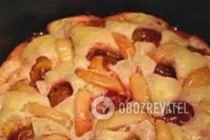 Пирог на сметане в мультиварке - Шаг 8 Пирог на сметане в мультиварке - Шаг 8