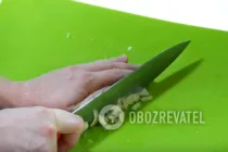 Салат с яблоками - Шаг 3 Салат с яблоками - Шаг 3