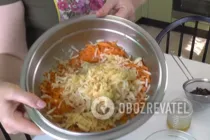 Салат с яблоками и морковью - Шаг 3 Салат с яблоками и морковью - Шаг 3