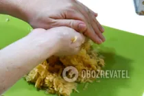 Салат с яблоками - Шаг 5 Салат с яблоками - Шаг 5