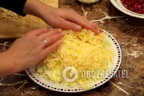 Салат с курицей и гранатом - Шаг 5 Салат с курицей и гранатом - Шаг 5