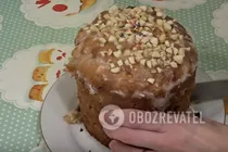 Паска с миндалем - Шаг 12 Паска с миндалем - Шаг 12
