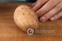 Картофель по-селянски в духовке - Шаг 1 Картофель по-селянски в духовке - Шаг 1