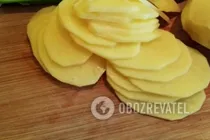Картофель с грибами в духовке - Шаг 2 Картофель с грибами в духовке - Шаг 2