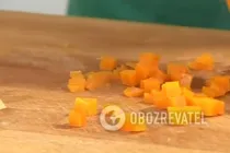 Оливье с лососем - Шаг 2 Оливье с лососем - Шаг 2