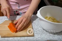 Вегетарианский оливье - Шаг 2 Вегетарианский оливье - Шаг 2