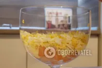 Салат с красной рыбой - Шаг 4 Салат с красной рыбой - Шаг 4