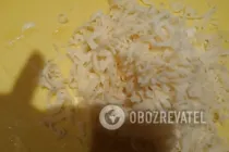 Салат с сардинами и яйцами - Шаг 4 Салат с сардинами и яйцами - Шаг 4