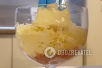 Салат с красной рыбой - Шаг 5 Салат с красной рыбой - Шаг 5