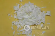 Салат с сардинами и яйцами - Шаг 5 Салат с сардинами и яйцами - Шаг 5