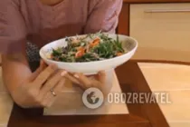 Салат с рукколой и семгой - Шаг 7 Салат с рукколой и семгой - Шаг 7
