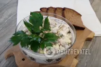 Салат с яблоком и селедкой - Шаг 8 Салат с яблоком и селедкой - Шаг 8