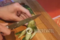 Салат с апельсином и креветками - Шаг 1 Салат с апельсином и креветками - Шаг 1