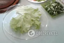 Салат с манго и куриной грудкой - Крок 5 Салат с манго и куриной грудкой - Крок 5
