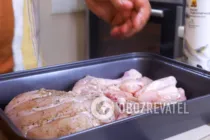 Салат с манго и курицей - Шаг 2 Салат с манго и курицей - Шаг 2