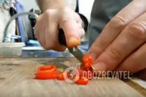 Салат з манго і креветками - Крок 3 Салат з манго і креветками - Крок 3