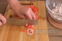 Салат с апельсином - Шаг 2 Салат с апельсином - Шаг 2