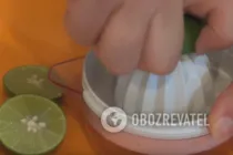 Салат с манго и сыром - Шаг 3 Салат с манго и сыром - Шаг 3