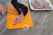 Салат с яблоком и селедкой - Шаг 3 Салат с яблоком и селедкой - Шаг 3