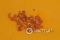 Салат с манго и сыром - Шаг 4 Салат с манго и сыром - Шаг 4