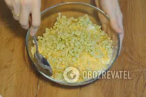 Салат с яблоками и курицей - Шаг 6 Салат с яблоками и курицей - Шаг 6