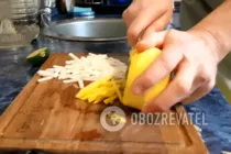 Салат з манго і креветками - Крок 6 Салат з манго і креветками - Крок 6