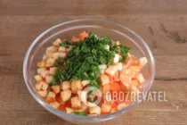 Салат с апельсином - Шаг 6 Салат с апельсином - Шаг 6