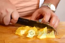 Салат с манго и курицей - Шаг 8 Салат с манго и курицей - Шаг 8