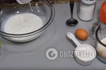 Оладьи из манки - Шаг 1 Оладьи из манки - Шаг 1