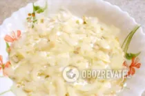 Салат с апельсинами и сыром - Шаг 4 Салат с апельсинами и сыром - Шаг 4