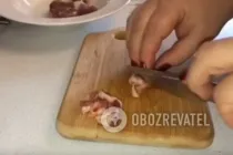 Салат з солоними огірками і курячими сердечками - Крок 1 Салат з солоними огірками і курячими сердечками - Крок 1