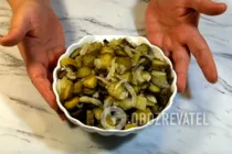 Салат з солоними огірками - Крок 7 Салат з солоними огірками - Крок 7