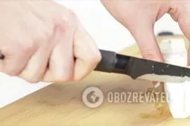 Греческий салат с красным луком - Шаг 6 Греческий салат с красным луком - Шаг 6