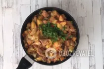 Тушеная картошка с капустой - Шаг 9 Тушеная картошка с капустой - Шаг 9