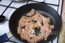 Тушеная картошка с куриным филе - Шаг 1 Тушеная картошка с куриным филе - Шаг 1