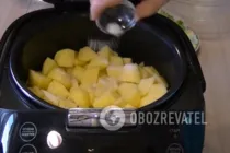 Тушеная картошка в мультиварке - Шаг 5 Тушеная картошка в мультиварке - Шаг 5