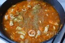 Тушеная картошка с куриным филе - Шаг 5 Тушеная картошка с куриным филе - Шаг 5