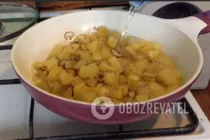 Тушкована картопля з грибами в сметані - Крок 6 Тушкована картопля з грибами в сметані - Крок 6