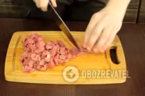 Тушкована картопля з грибами і м'ясом - Крок 5 Тушкована картопля з грибами і м'ясом - Крок 5