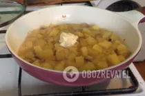 Тушкована картопля з грибами в сметані - Крок 7 Тушкована картопля з грибами в сметані - Крок 7