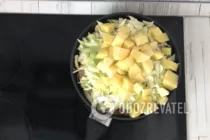 Тушеная картошка с капустой - Шаг 7 Тушеная картошка с капустой - Шаг 7