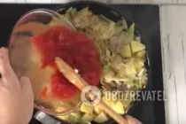 Тушеная картошка с капустой - Шаг 8 Тушеная картошка с капустой - Шаг 8