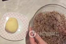 Гречаники постные - Шаг 2 Гречаники постные - Шаг 2