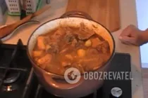 Тушеная картошка с уткой - Шаг 10 Тушеная картошка с уткой - Шаг 10