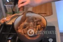 Тушеная картошка с уткой - Шаг 3 Тушеная картошка с уткой - Шаг 3