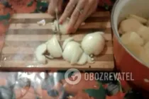 Картошка с грибами в духовке - Шаг 4 Картошка с грибами в духовке - Шаг 4