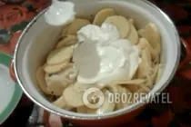 Картошка с грибами в духовке - Шаг 5 Картошка с грибами в духовке - Шаг 5